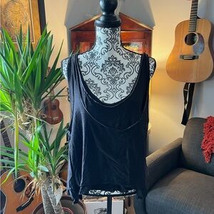 Black Sleeveless Top